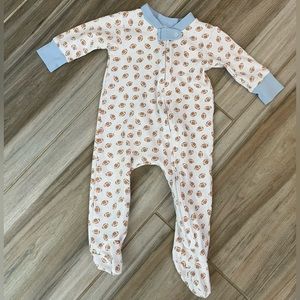 Magnolia Baby Football Zippy Size 6M
